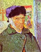 Vincent Van Gogh Self Portrait With Bandaged Ear china oil painting reproduction